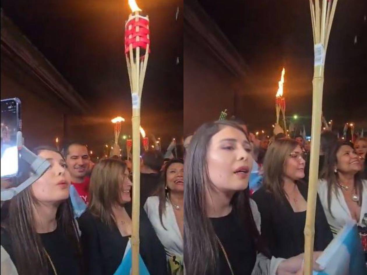 Partido Liberal realiza jornada de oración frente al CNE pidiendo elecciones pacíficas