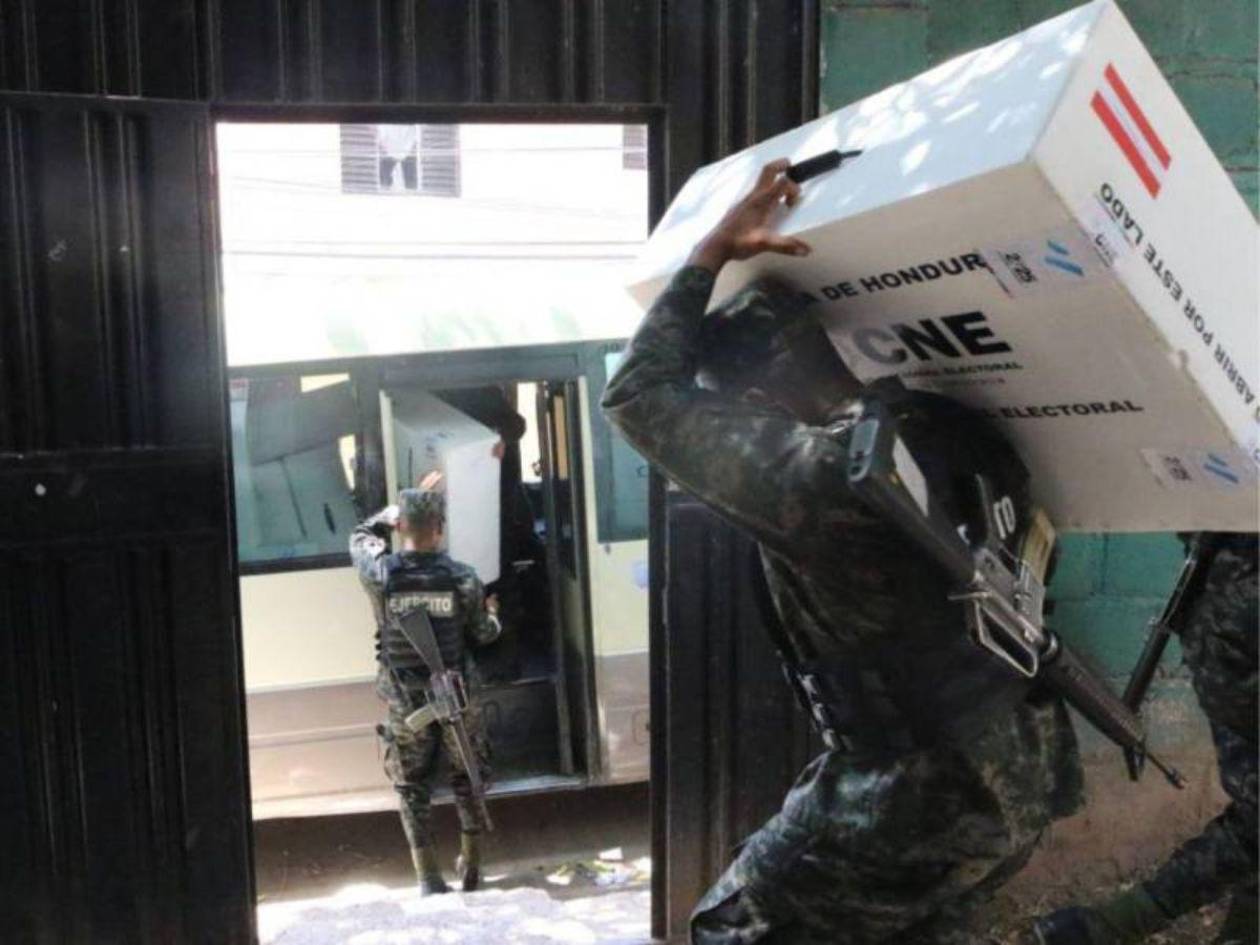 Fuerzas Armadas no pueden contar ni acceder a resultados electorales en Honduras