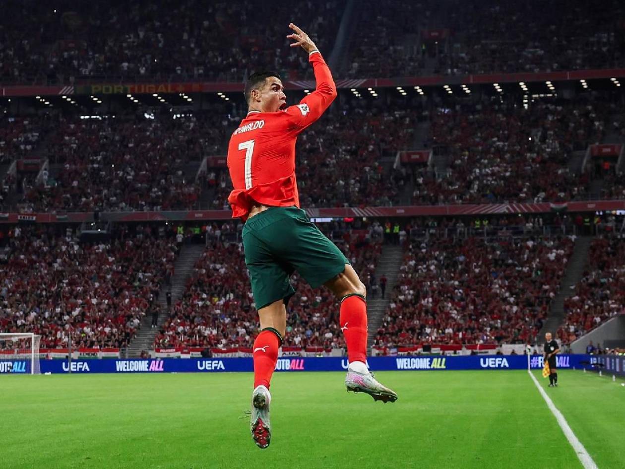 Cristiano Ronaldo goleó y Portugal derrotó a Hungría en los últimos instantes del partido