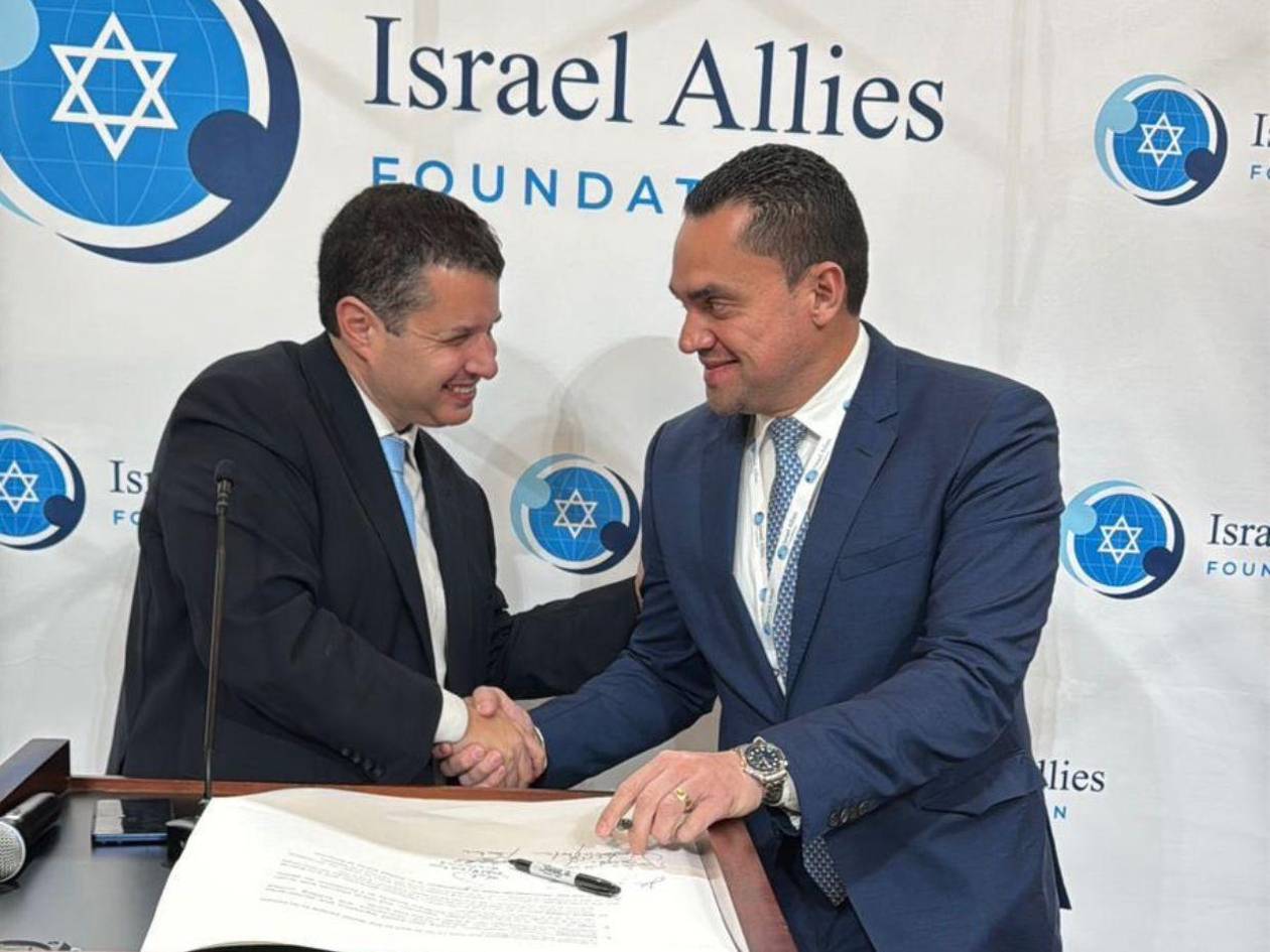 Tomás Zambrano fortalece cooperación con congresistas de EE UU en apoyo a Israel