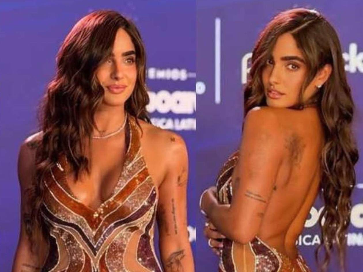 Fotos: El atrevido vestido de malla y lentejuelas de Isabella Ladera en los Latin Billboard 2025