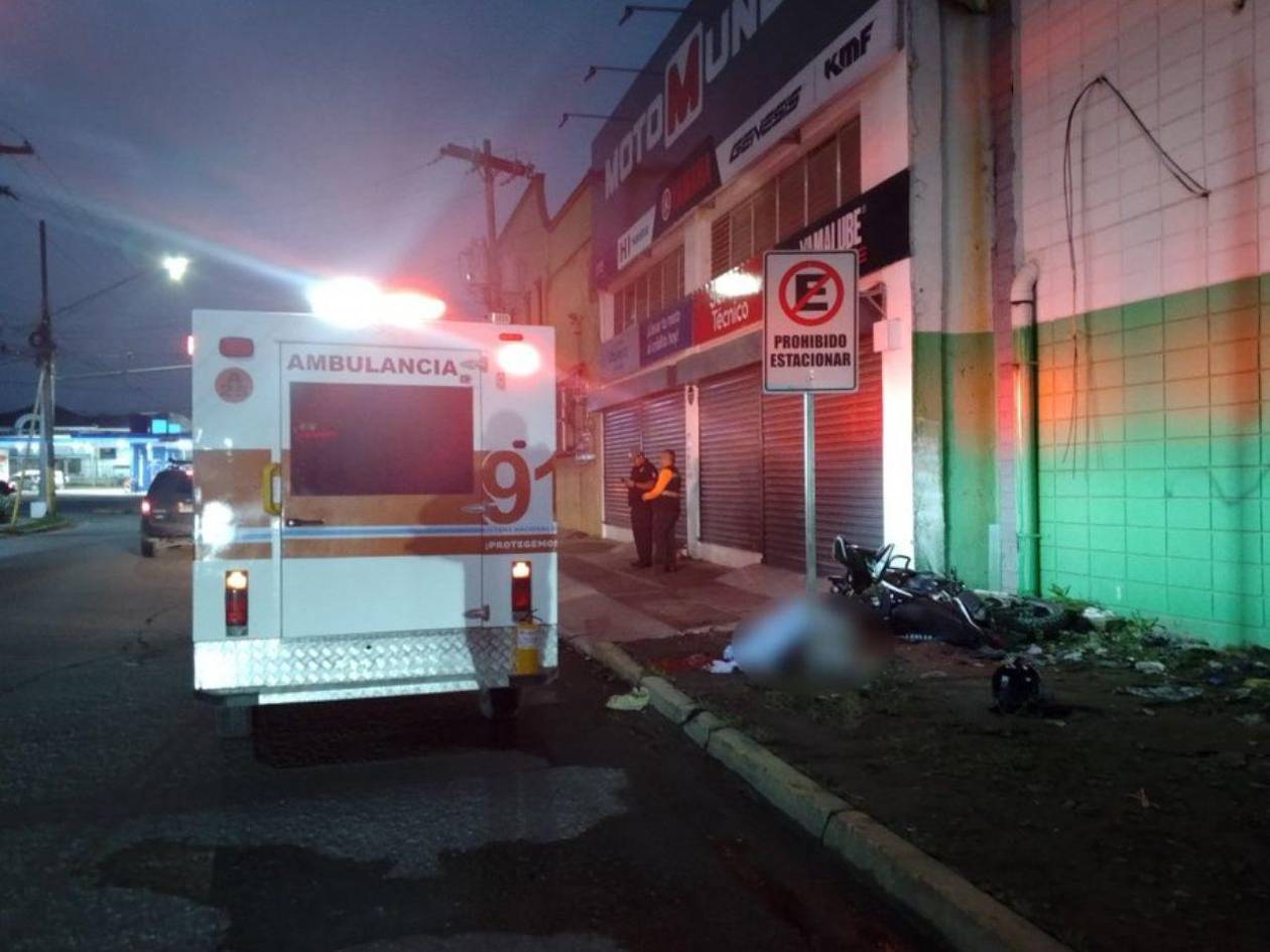 Joven motociclista muere en fatal accidente en San Pedro Sula