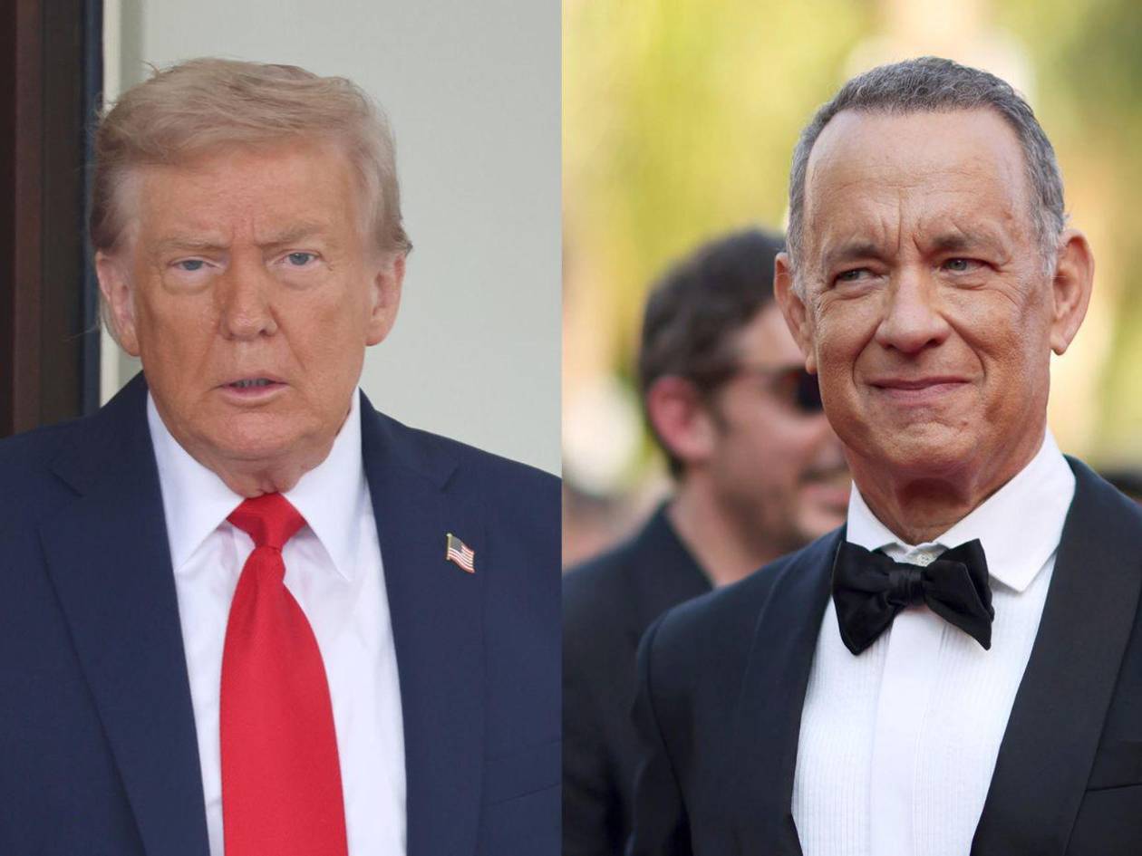 Trump celebra la cancelación de reconocimiento militar para Tom Hanks por destructivo
