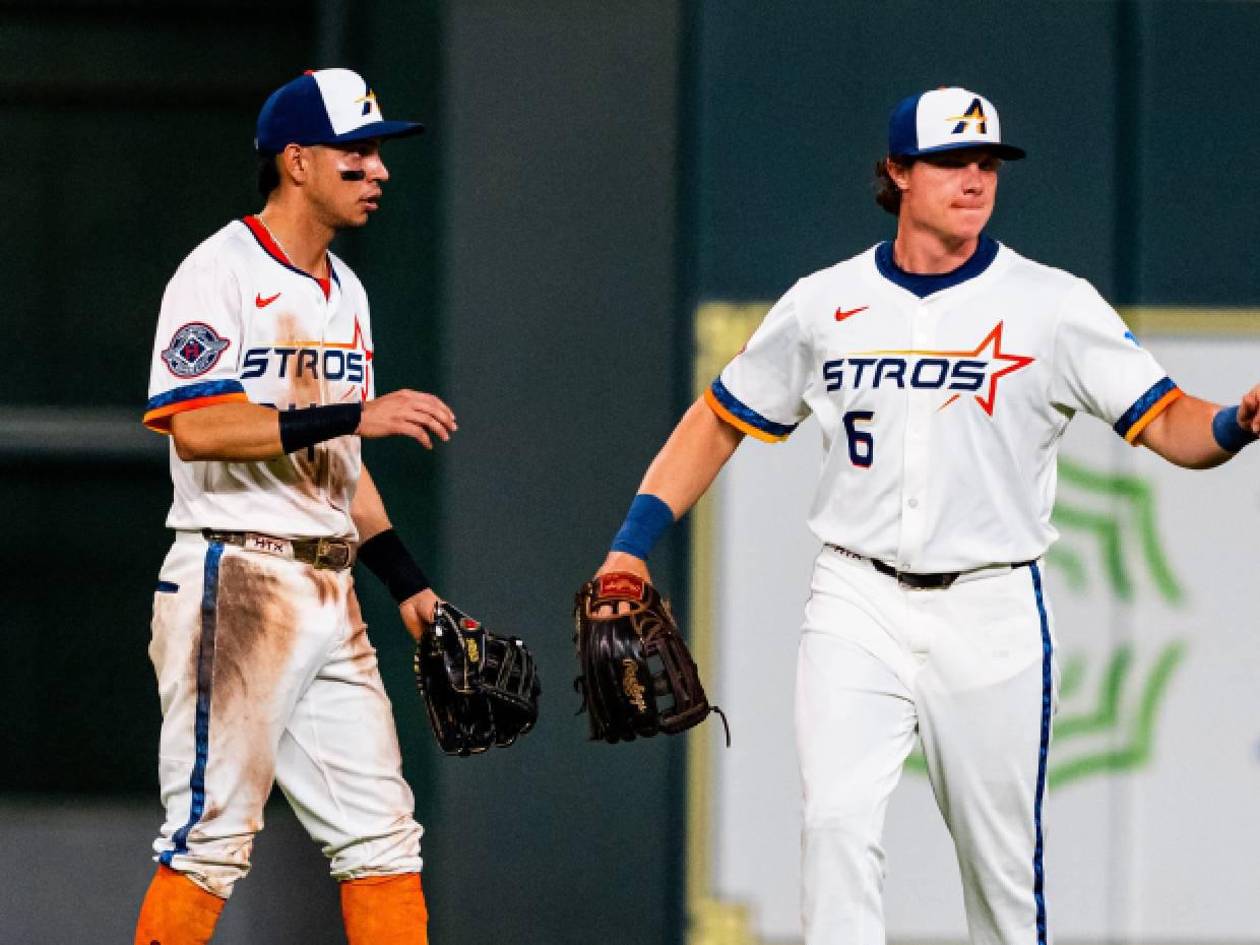 Mauricio Dubón conectó imparable y ya suma siete  juegos consecutivos con hit en la MLB