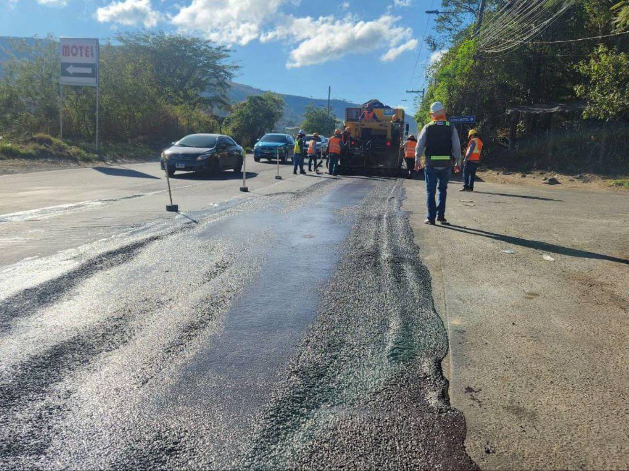 Trabajos viales en salida al sur de Tegucigalpa afectará tráfico esta semana