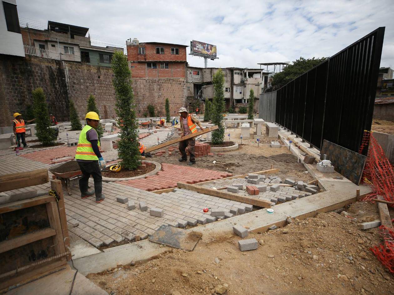 ¿Cómo se ven las obras de mitigación de riesgo en el sector Los Jucos?