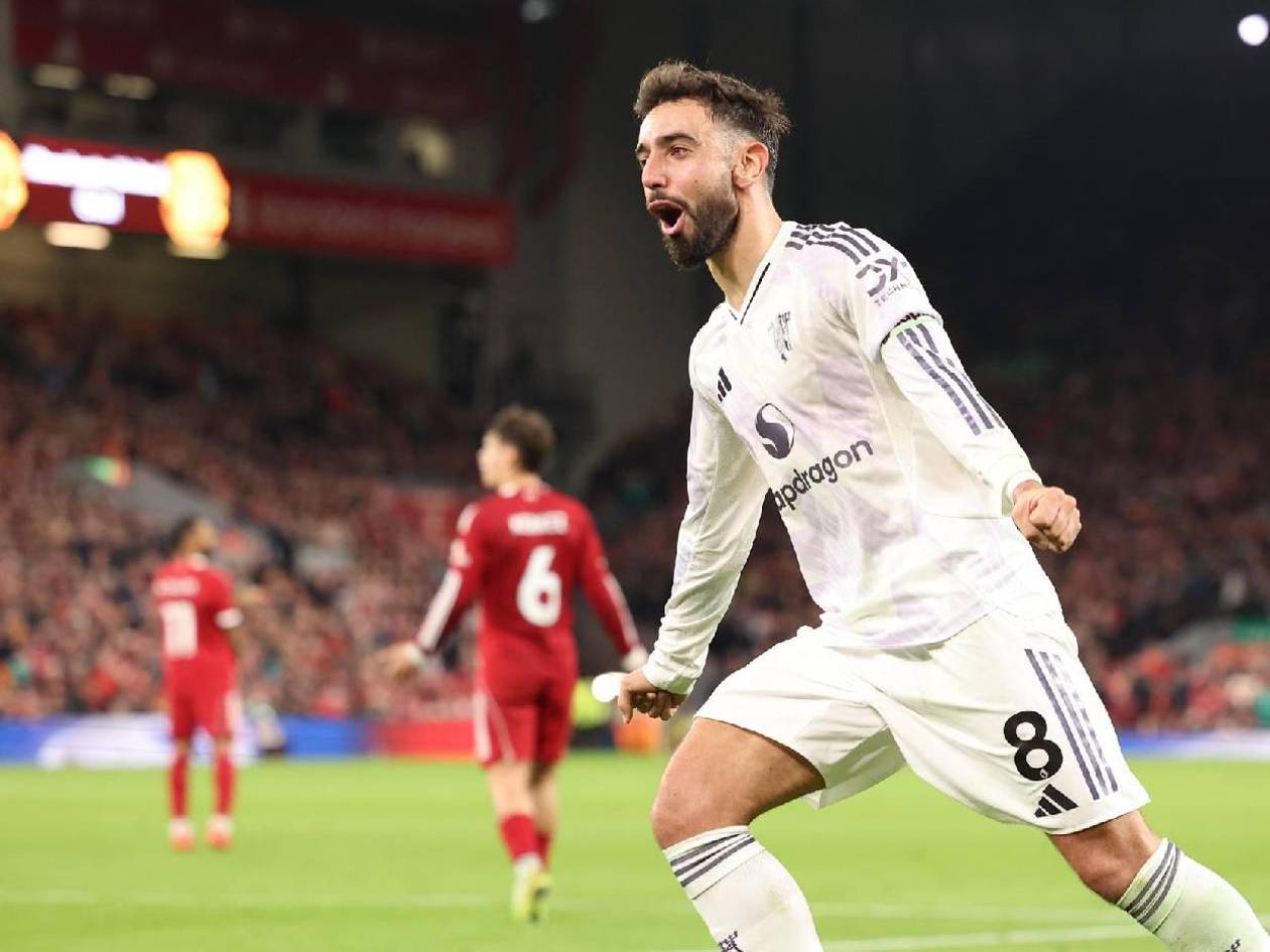 Manchester United sorprende en Anfield y vence al Liverpool por el clásico de Inglaterra