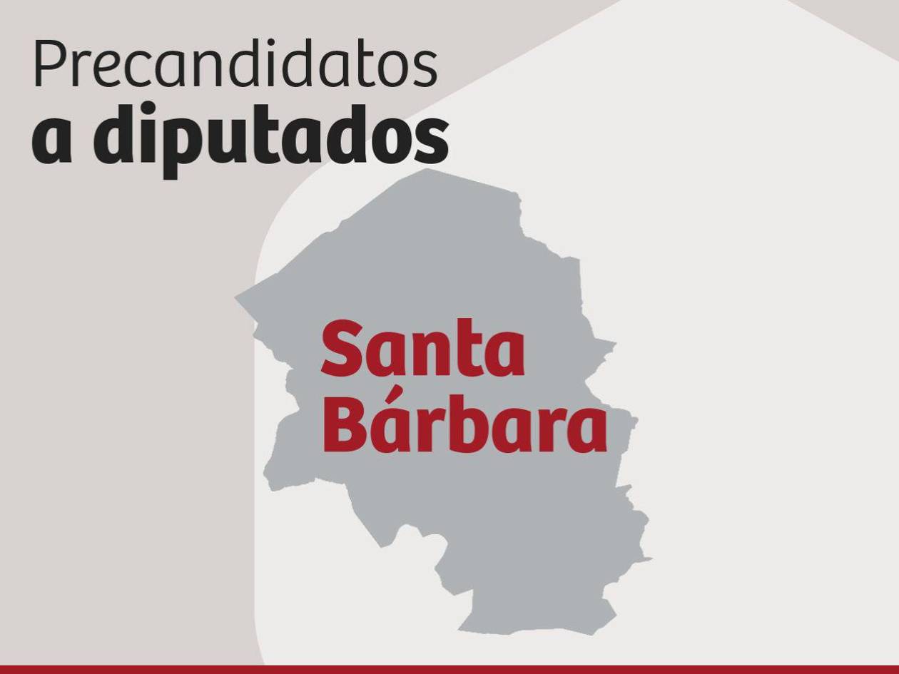 Precandidatos a diputados de las elecciones primarias en Santa Bárbara