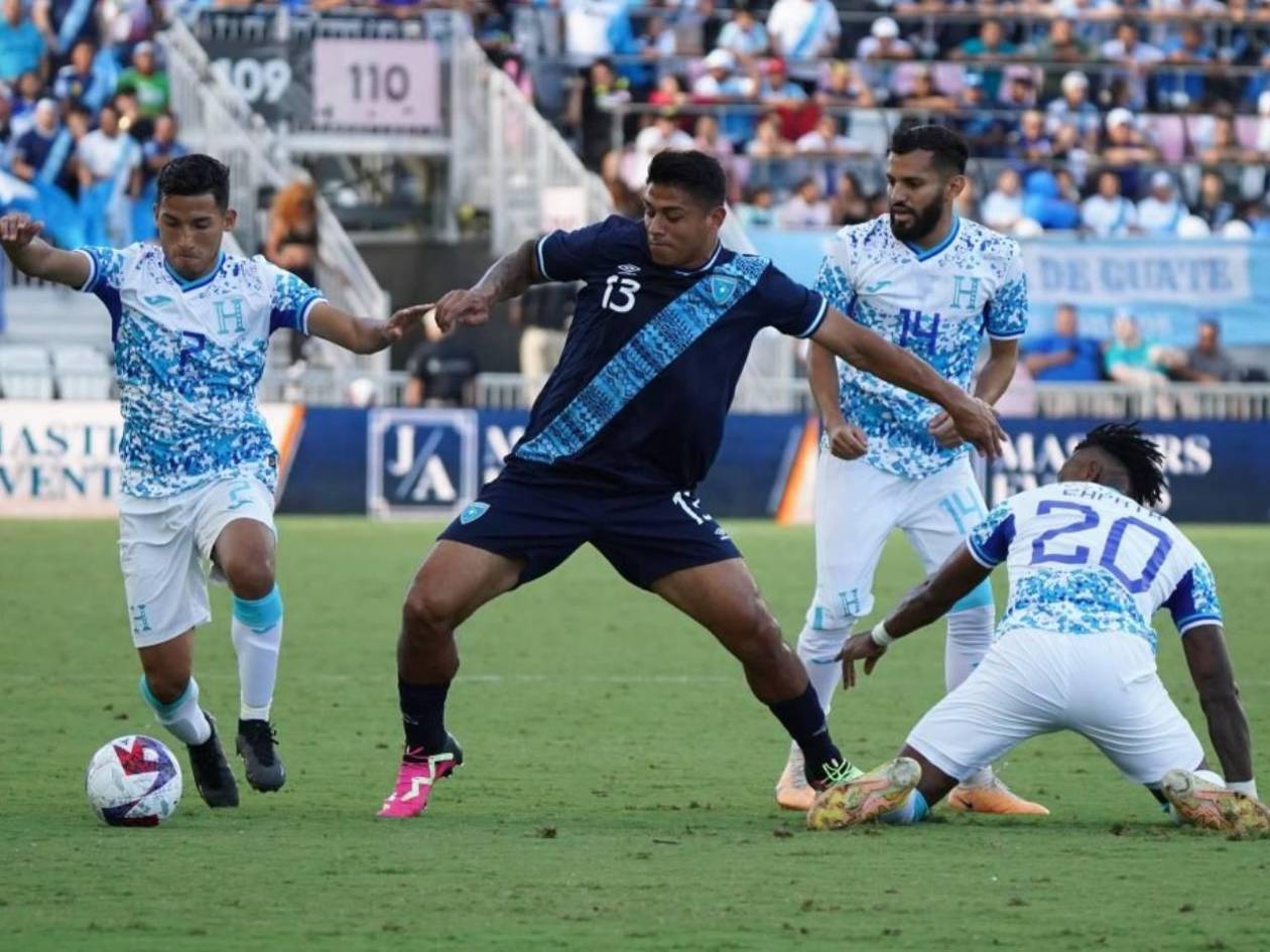 Honduras jugaría amistoso ante Guatemala en Fort Lauderdale antes de repechaje de Copa Oro