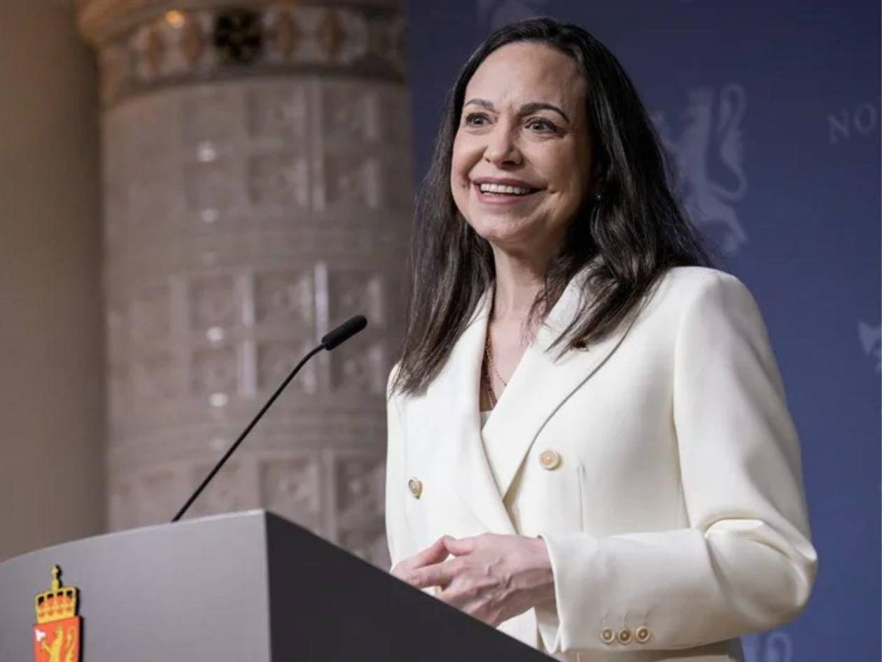 EE UU la ayudó: María Corina Machado revela cómo logró salir de Venezuela rumbo a Oslo