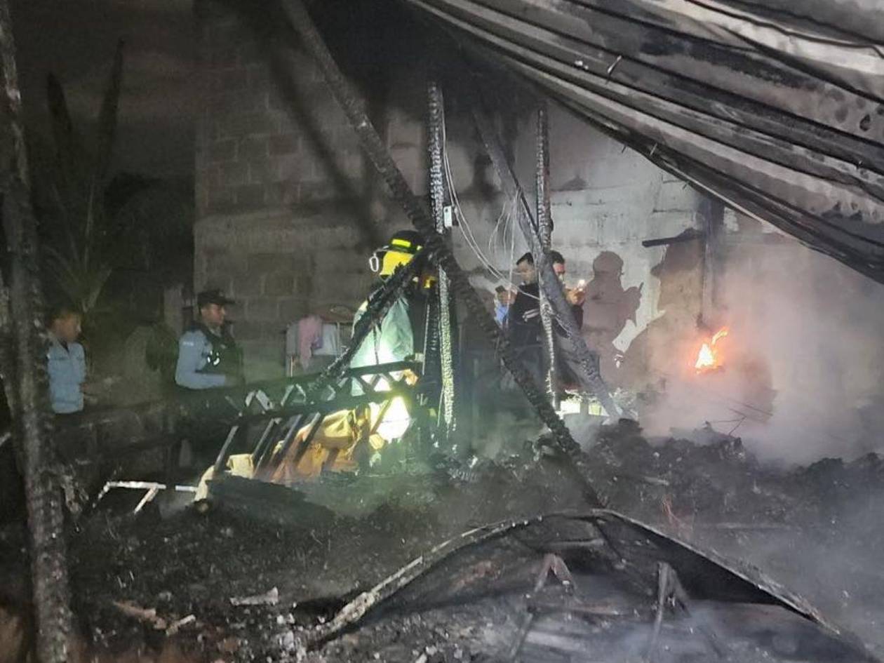 Dos niños mueren carbonizados en la Nueva Suyapa