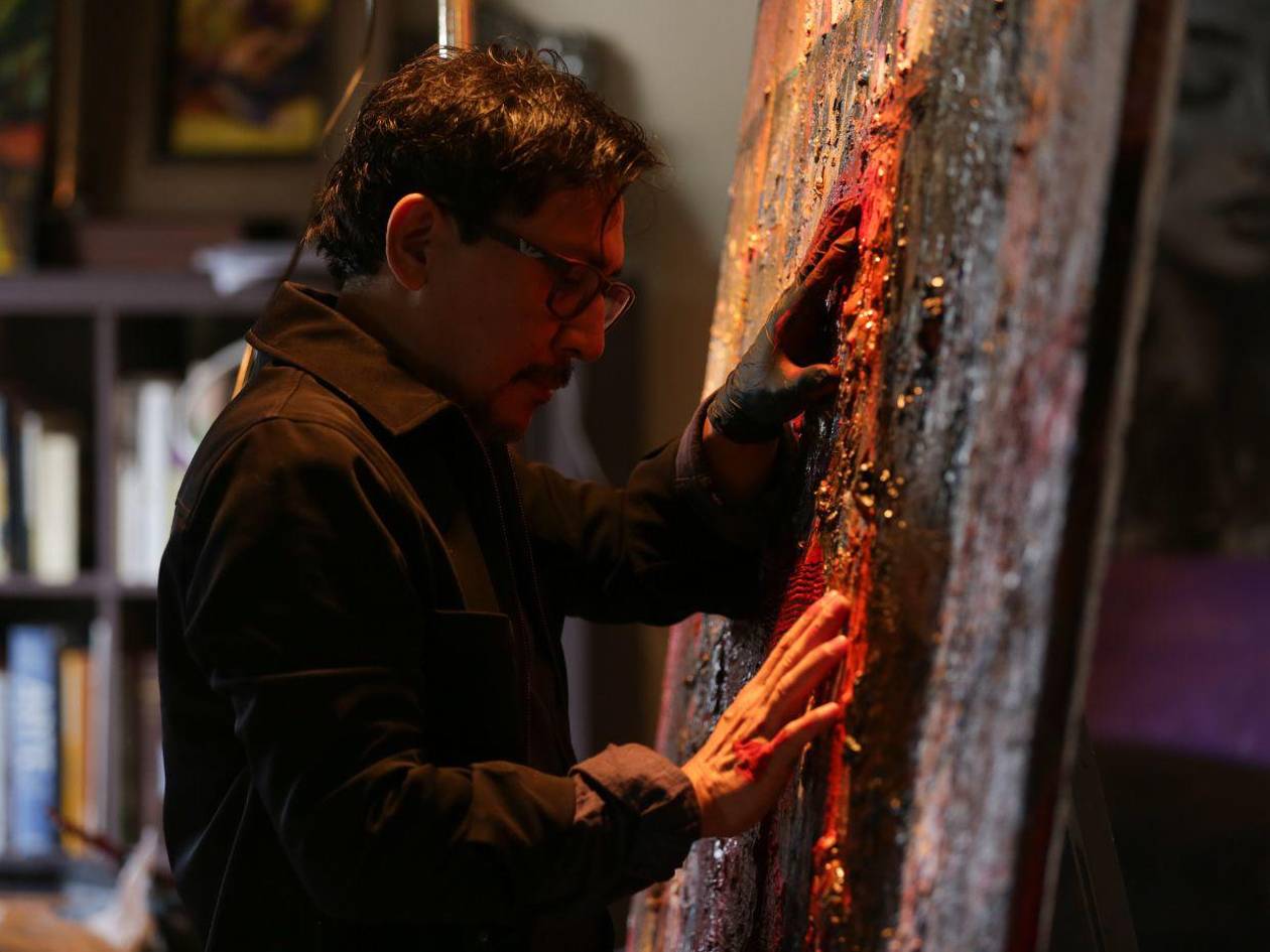 Orlando Roque, la poesía del color