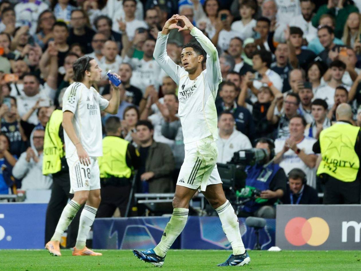 Real Madrid con gol de Bellingham y un gran Courtois vence a la Juventus