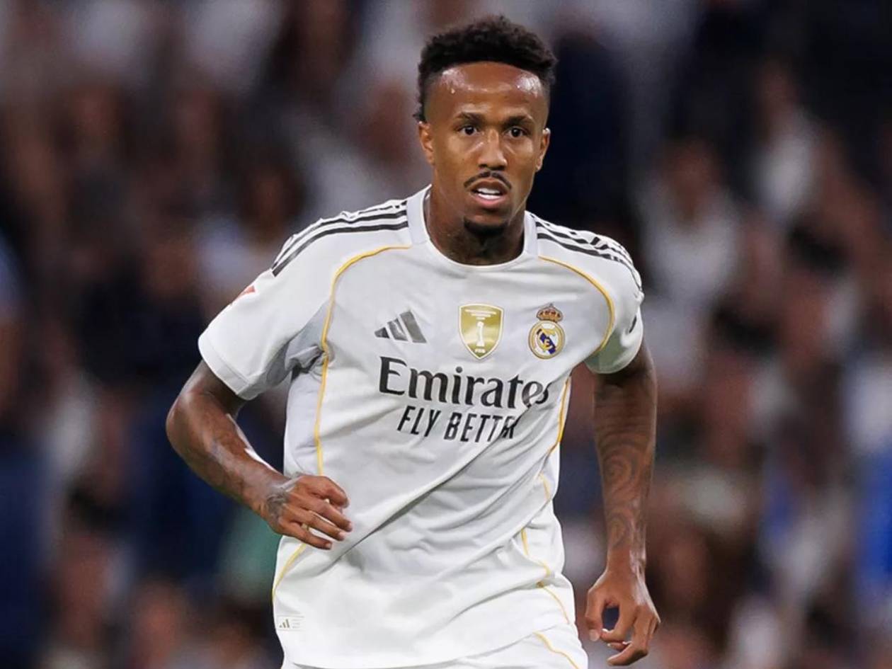 Malas noticias para el Real Madrid, pierden al brasileño Éder Militao