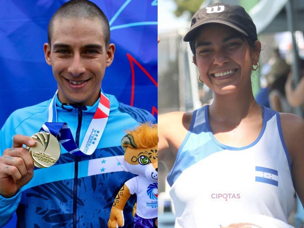 Ciclista y tenista hacen historia al ganar medalla de oro para Honduras en Juegos Centroamericanos