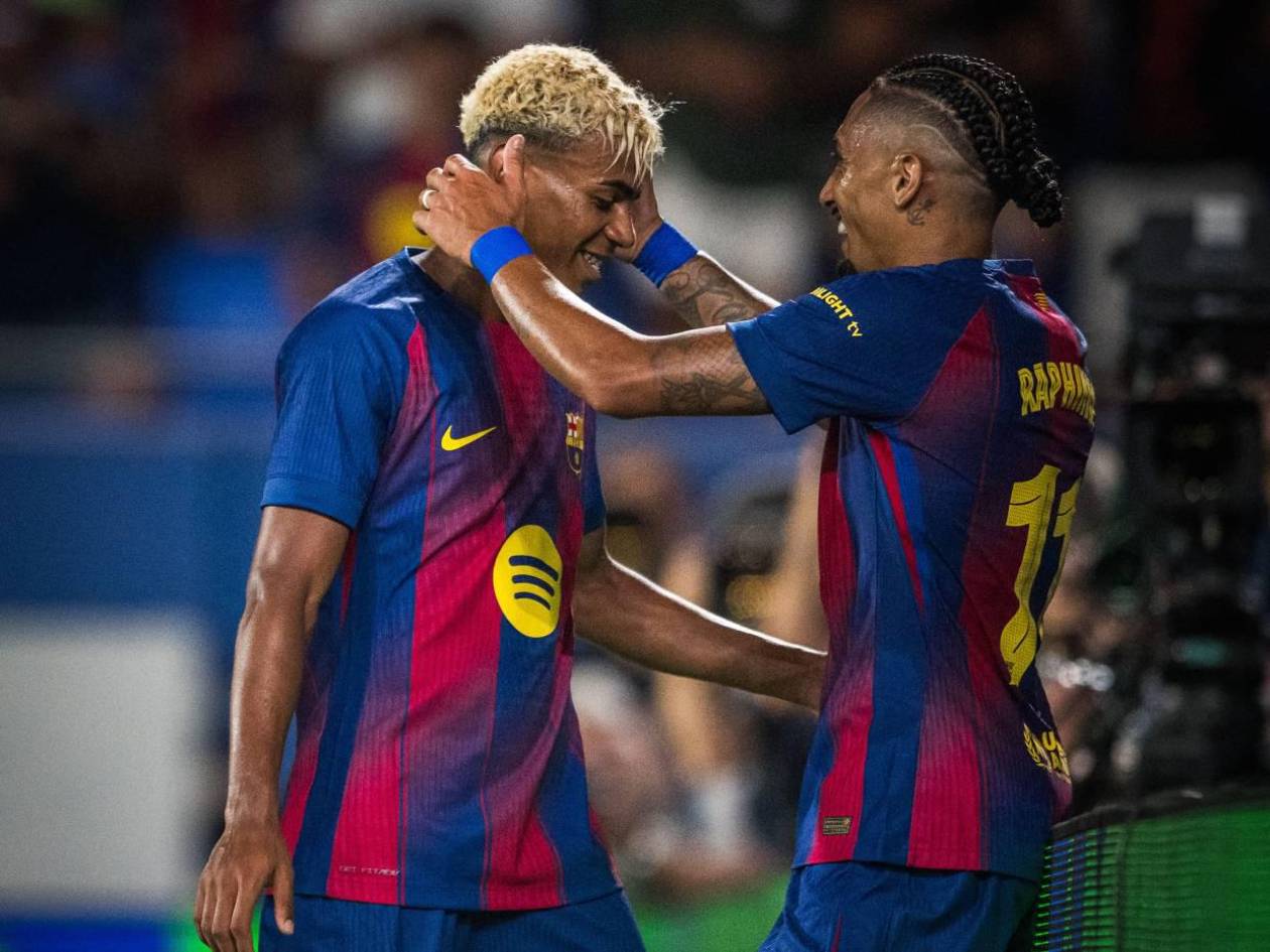 Barcelona despedazó al Como de Cesc Fabregas y se quedó con el trofeo Joan Gamper