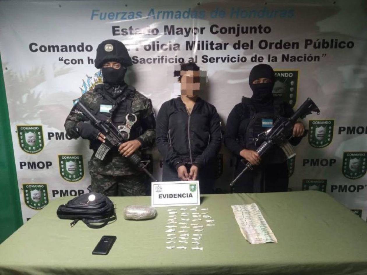 Capturan a presunta pandillera “La fugitiva” que llevaba droga hacia Ilama