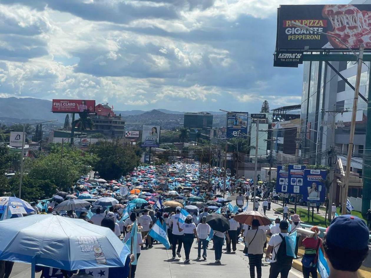 Caminata de las iglesias en Honduras 2025 EN VIVO: paz, democracia y oración