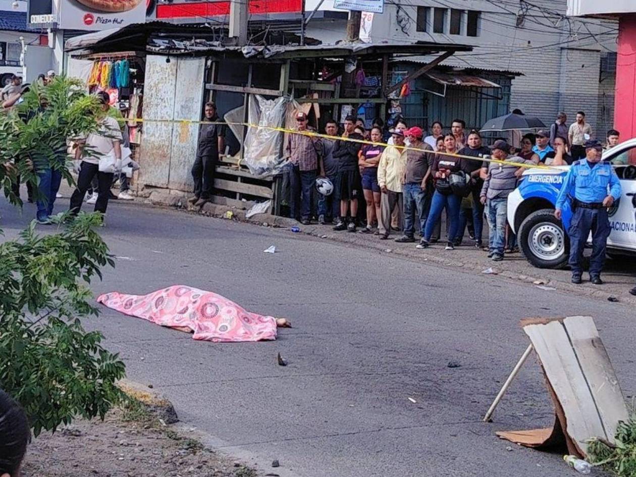 Mujer muere atropellada por motociclista en Comayagüela: Vendía golosinas
