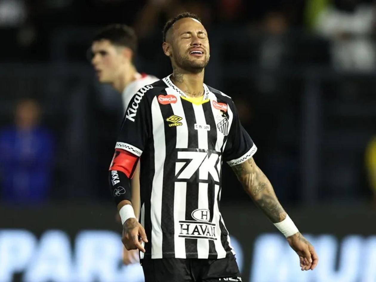 Fue una m*****: Neymar tras sufrir goleada 0-6 con el Santos