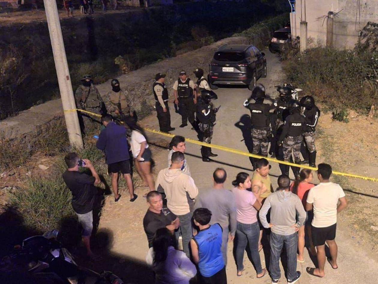 Masacre deja cuatro muertos, entre ellos tres menores, y seis heridos en Ecuador