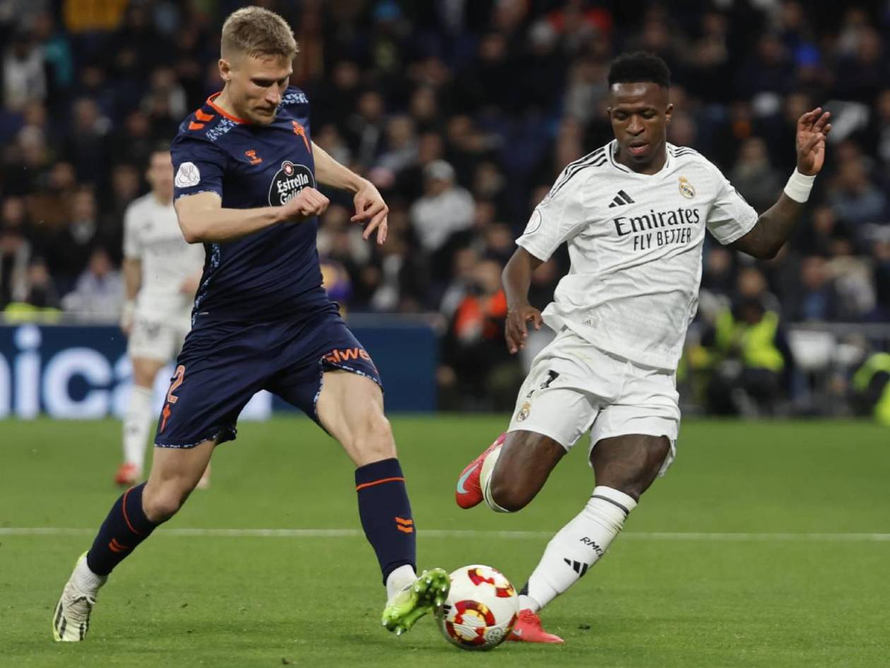 Real Madrid sufriendo logró derrotar a Celta y se clasifica a cuartos de Copa del Rey