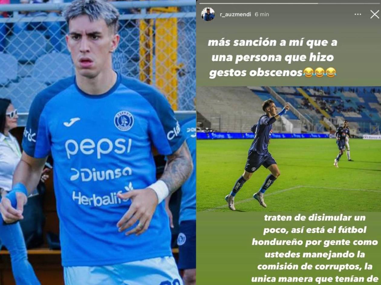 Rodrigo Auzmendi recibe formal requerimiento tras atizar contra el fútbol hondureño y arbitraje