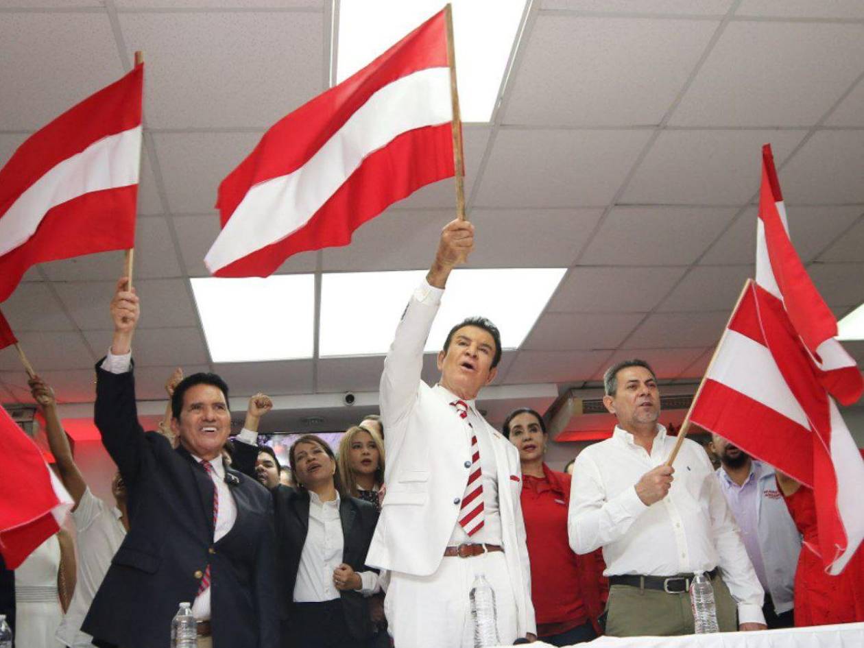 Nasralla tras ser declarado candidato del Partido Liberal: Somos la fuerza más votada