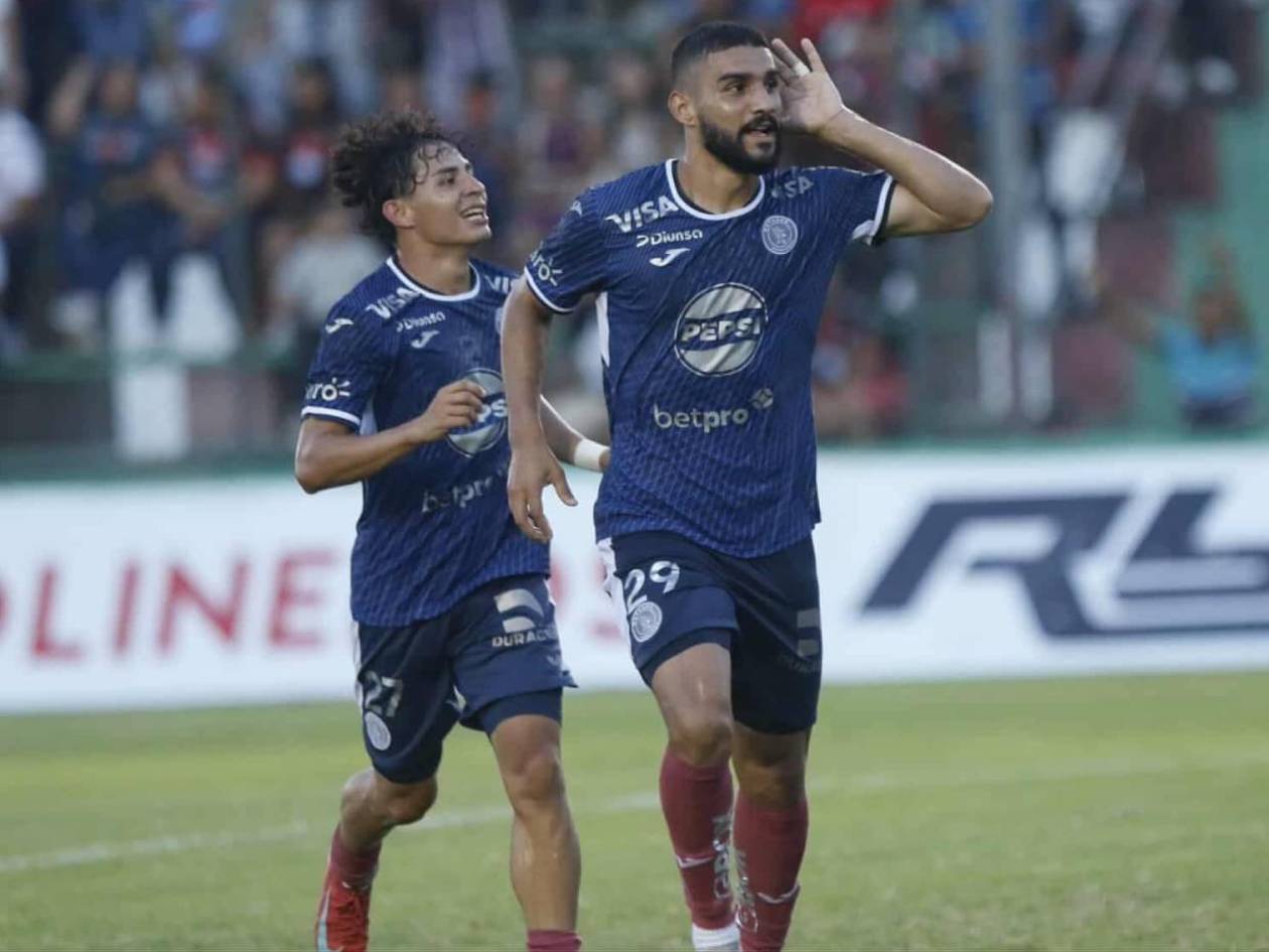 Motagua mantiene la memoria ganadora y goleó al Choloma en el regreso de Liga Nacional