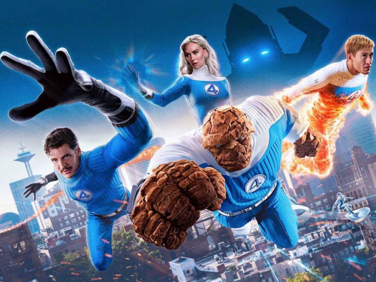 Los 4 Fantásticos liderados por Pedro Pascal llegan a los cines de Honduras