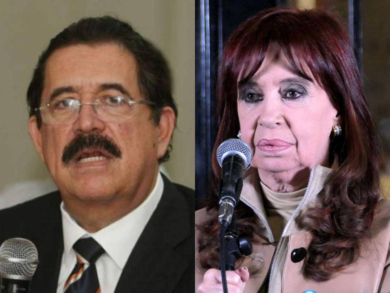 Mel Zelaya se solidariza con Cristina Fernández tras ratificarse su condena a prisión