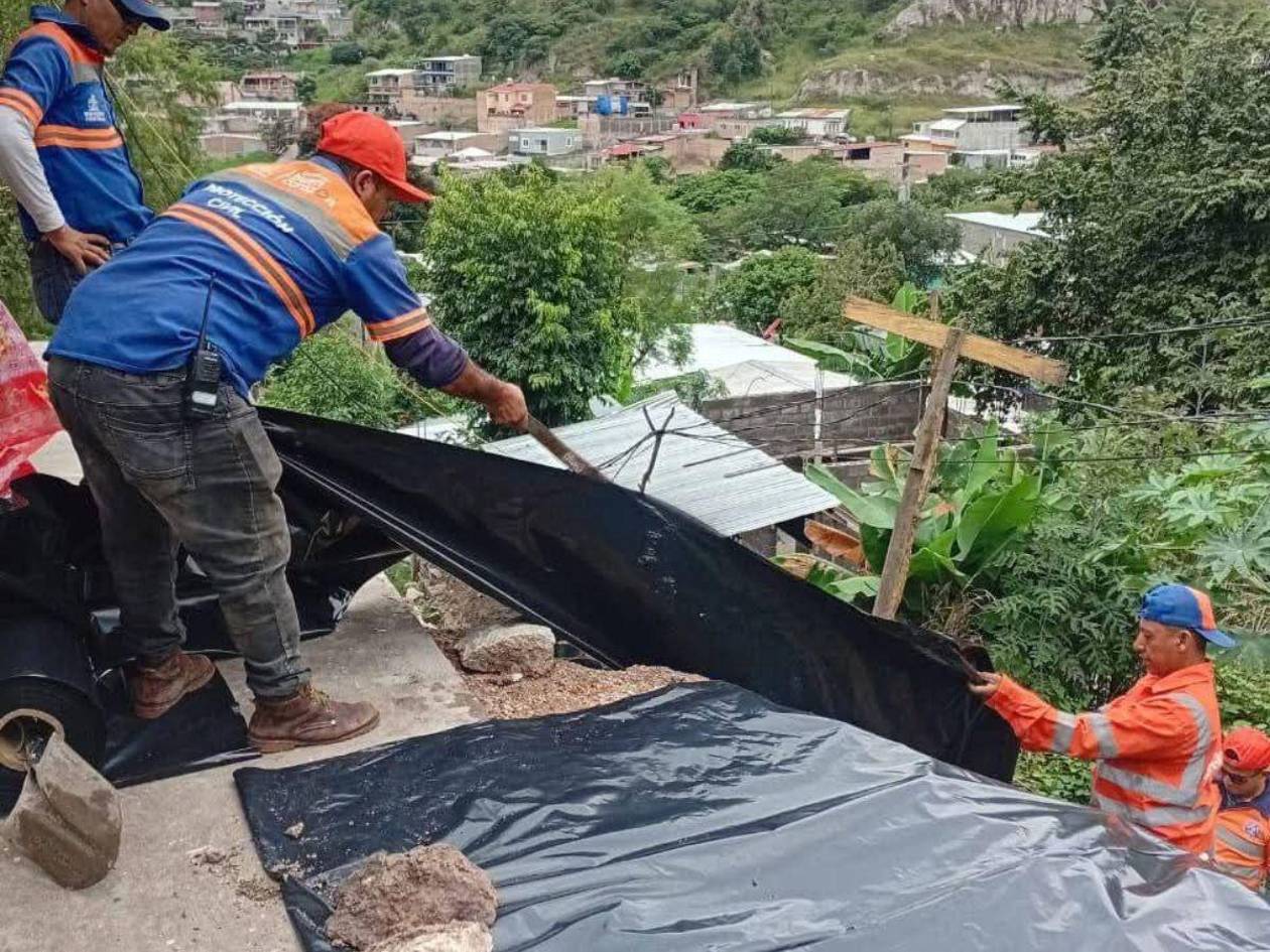 Lluvias dejan 550 incidencias en 40 días y mantienen alerta amarilla en Tegucigalpa