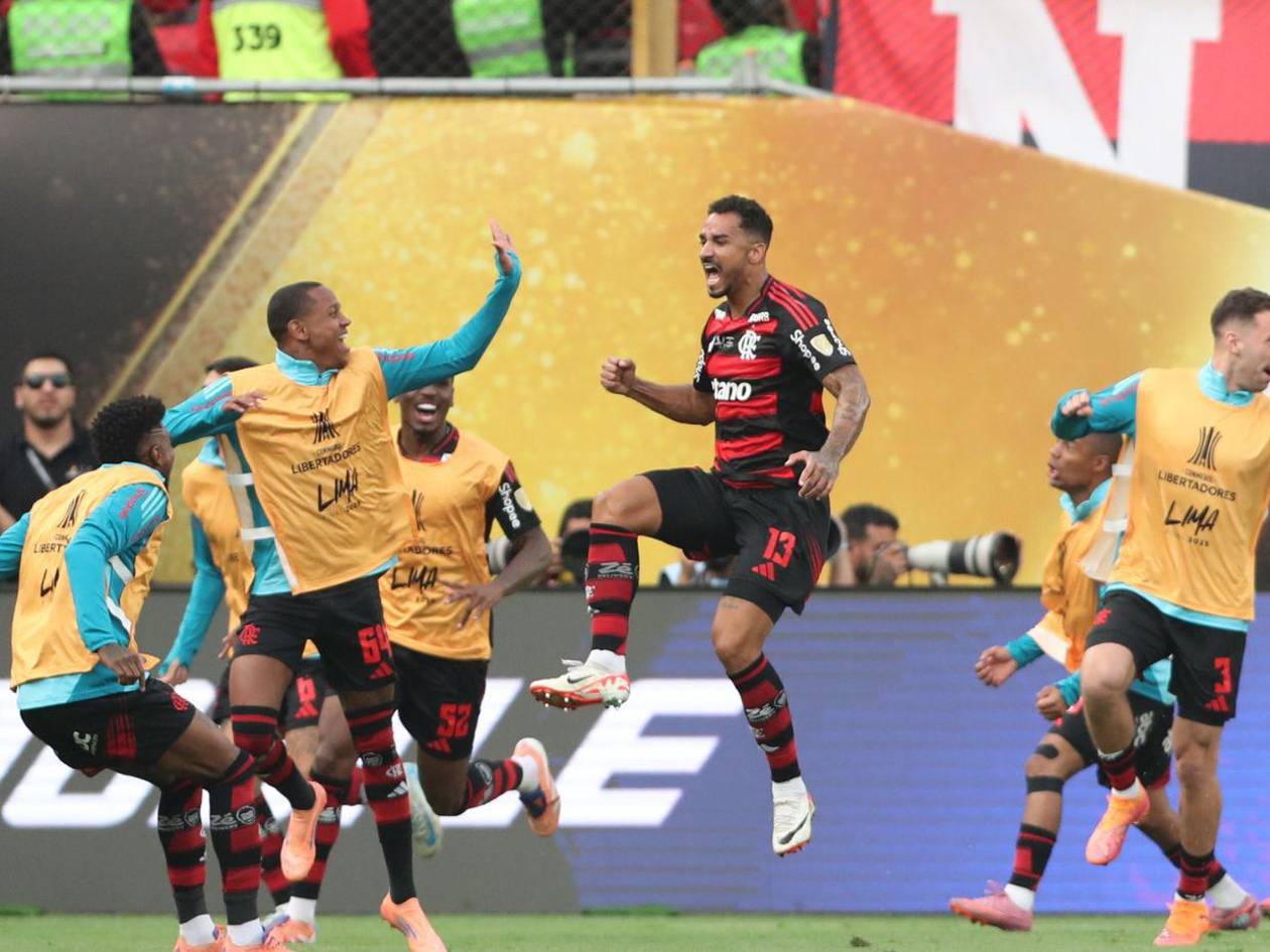Flamengo derrotó a Palmeiras y se convierte en 'tetracampeón' de la Libertadores