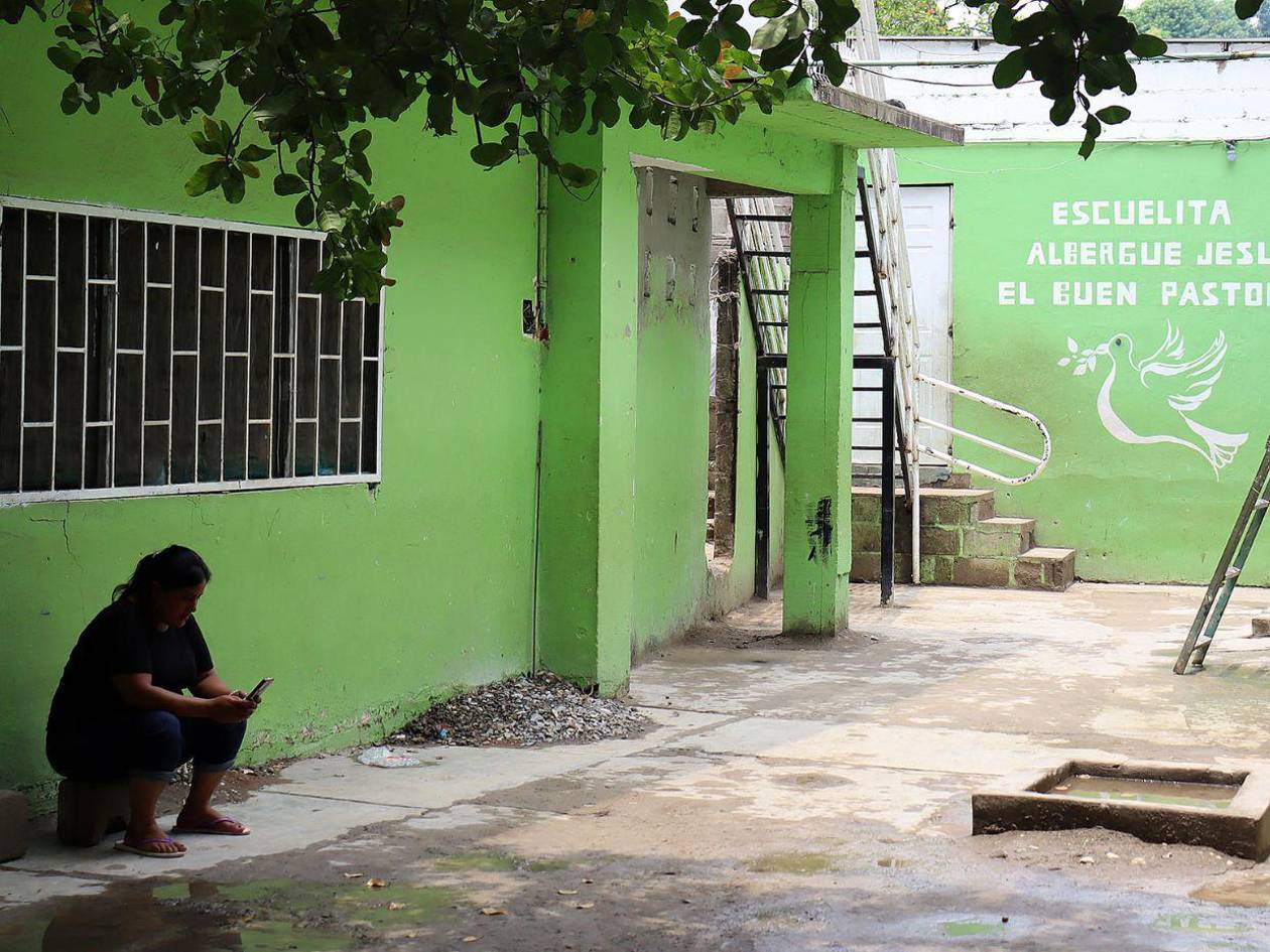 Hasta en 90% disminuye la población el albergues del sur de México por políticas de Trump