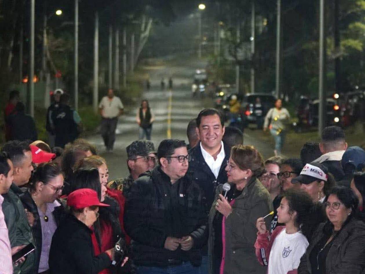 Inauguran iluminación en Valle de Ángeles y anuncian inversión en obras