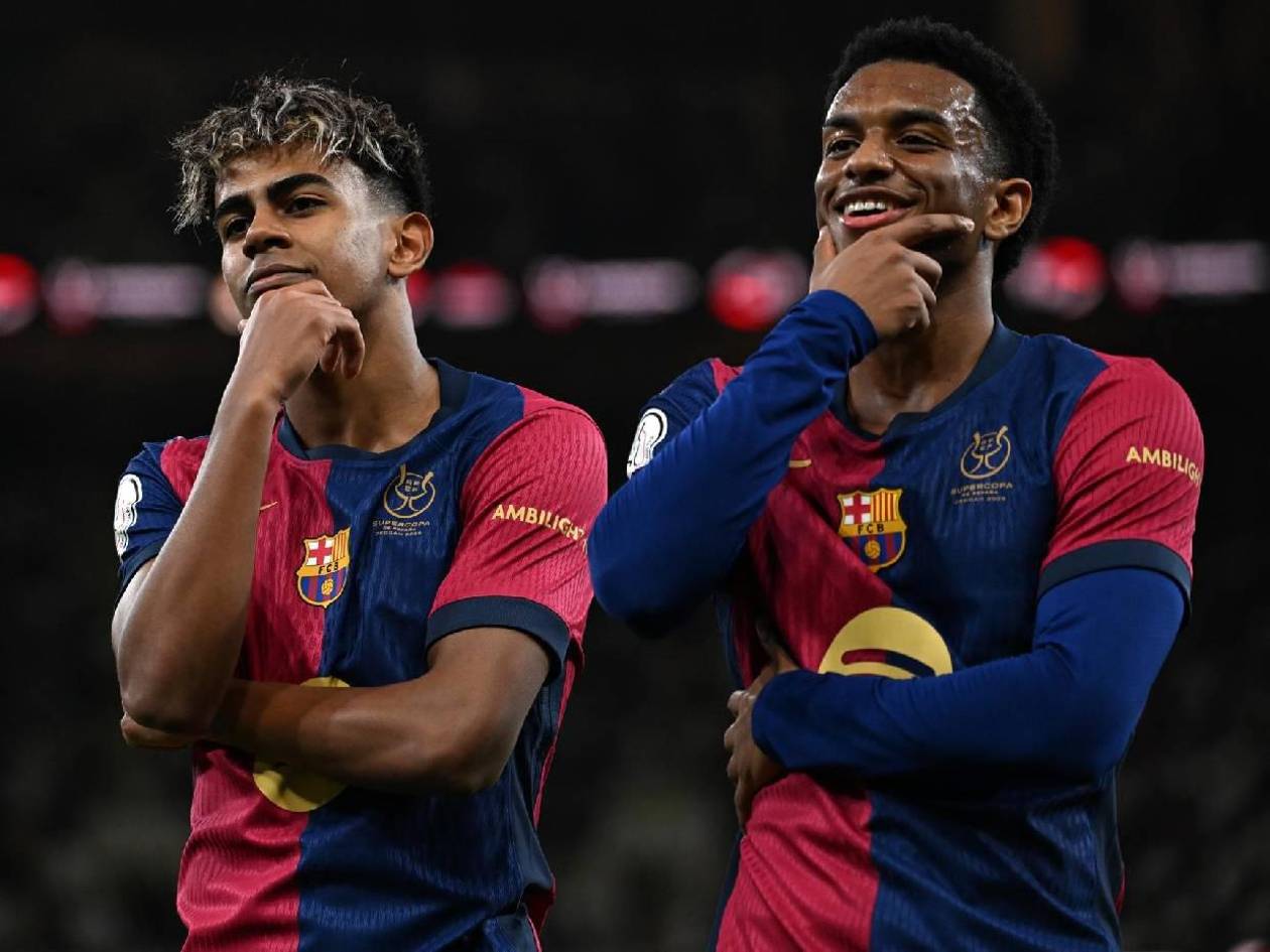 Barcelona humilló al Real Madrid y se coronó campeón de la Supercopa de España