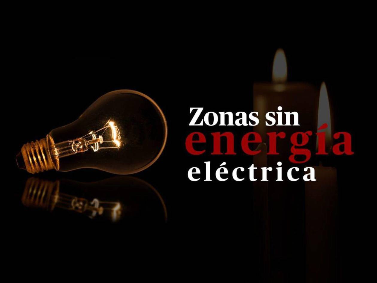 Zonas de Honduras afectadas por los cortes de energía este viernes 10 de octubre