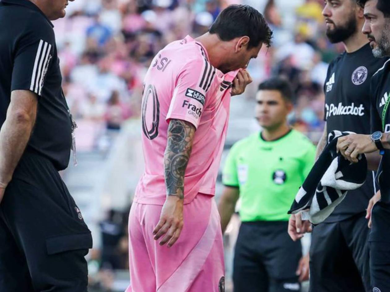 Inter Miami detalla la lesión que sufre Messi y el tiempo que estará fuera de las canchas