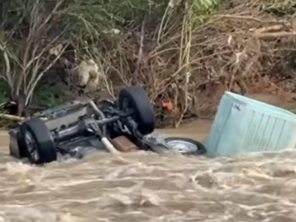 Tres jóvenes sobreviven tras ser arrastrados por río en Cane, La Paz