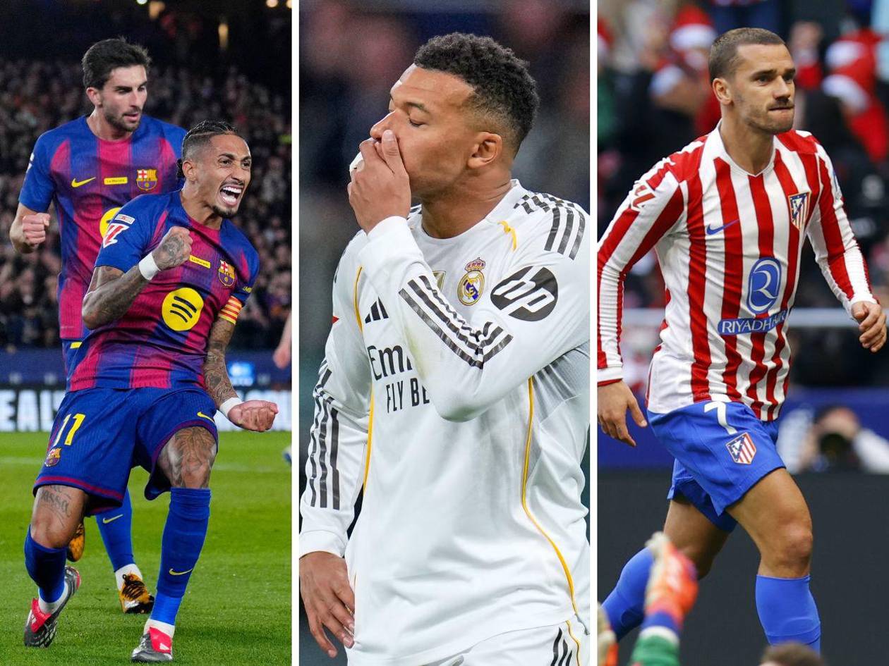 Barcelona certifica el liderato sobre el Real Madrid mientras Atlético se asoma