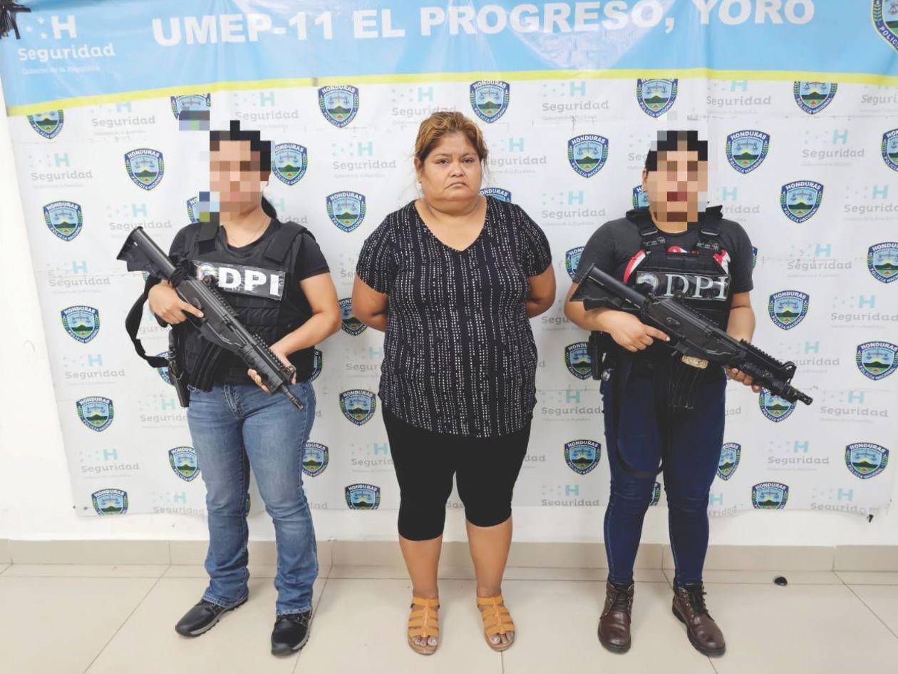 Capturan a mujer por el crimen de su expareja en El Progreso