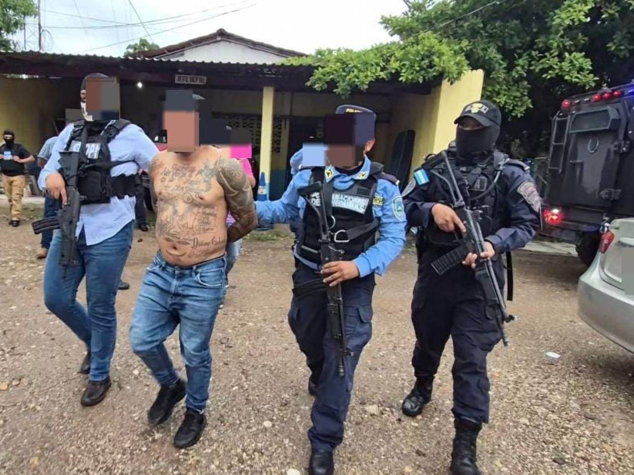 Capturan a miembro activo de la Pandilla 18 buscado por tráfico ilegal de armas