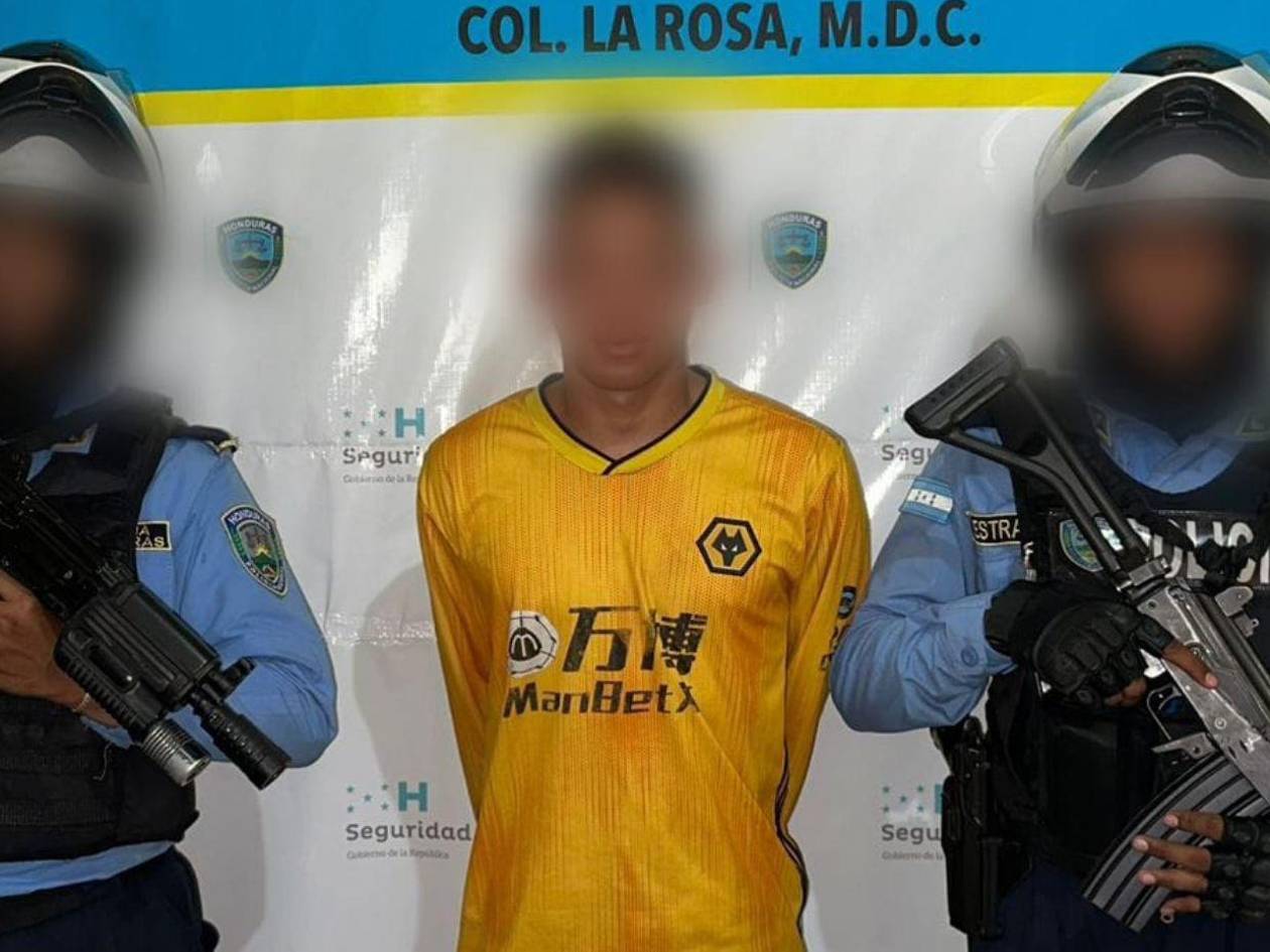 Capturan en Altos de Loarque a El Chele, miembro de la MS-13