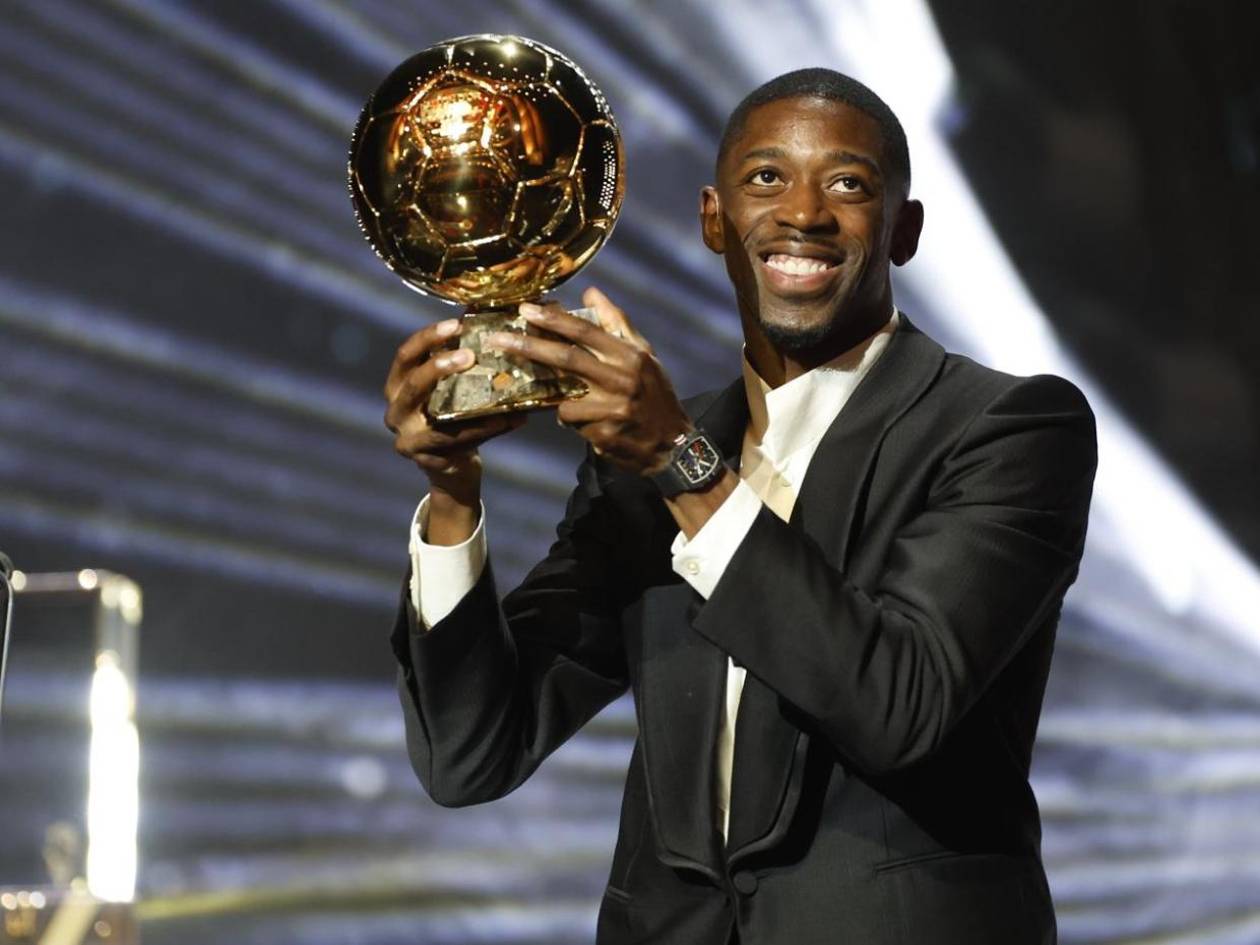 Dembélé: El Balón de Oro nunca fue un objetivo, pero es algo excepcional