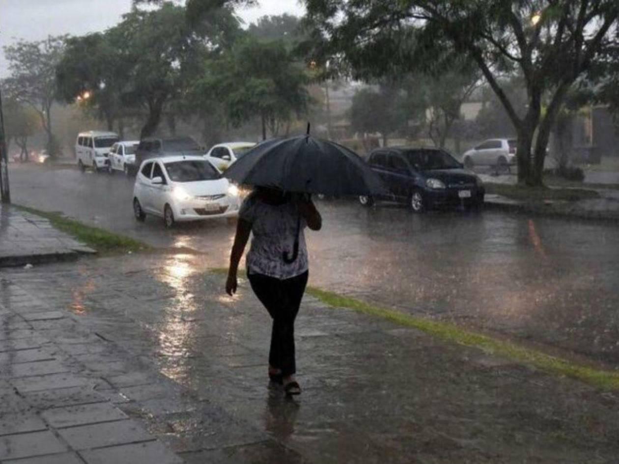 Lluvias y tormentas eléctricas se prevén en varias zonas de Honduras este martes 28 de octubre