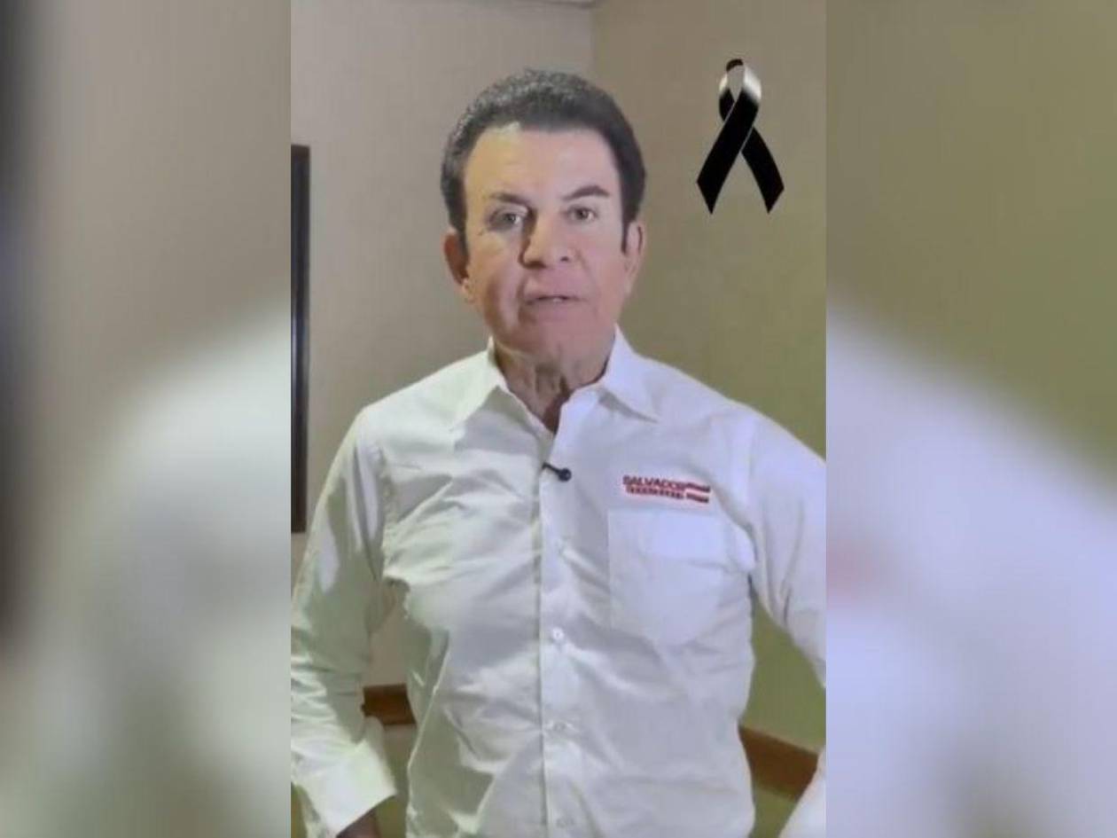 Salvador Nasralla llega a Santa Bárbara a visitar a familias de fallecidos en accidente