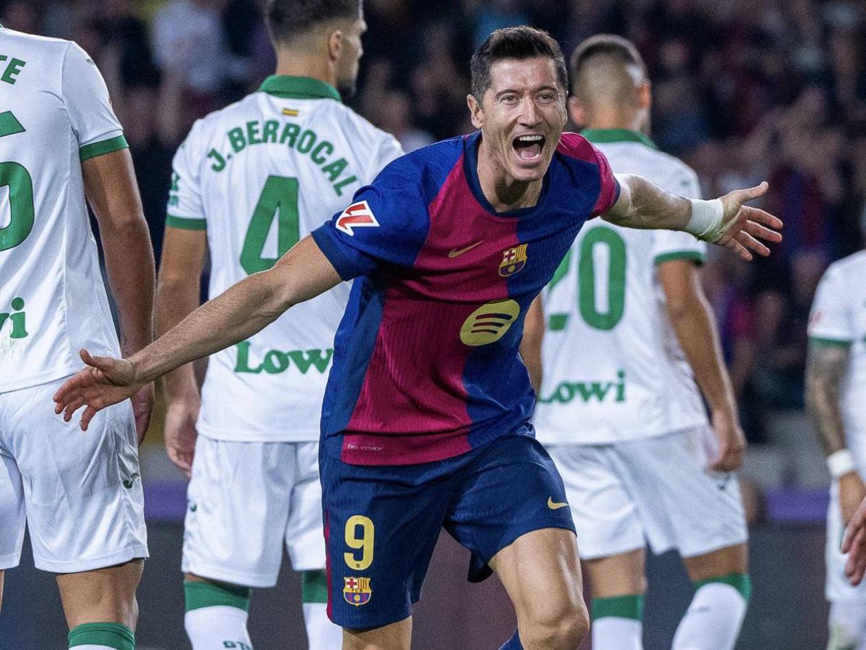 Barcelona derrota a Getafe con gol de Lewandowski y sigue invicto en LaLiga