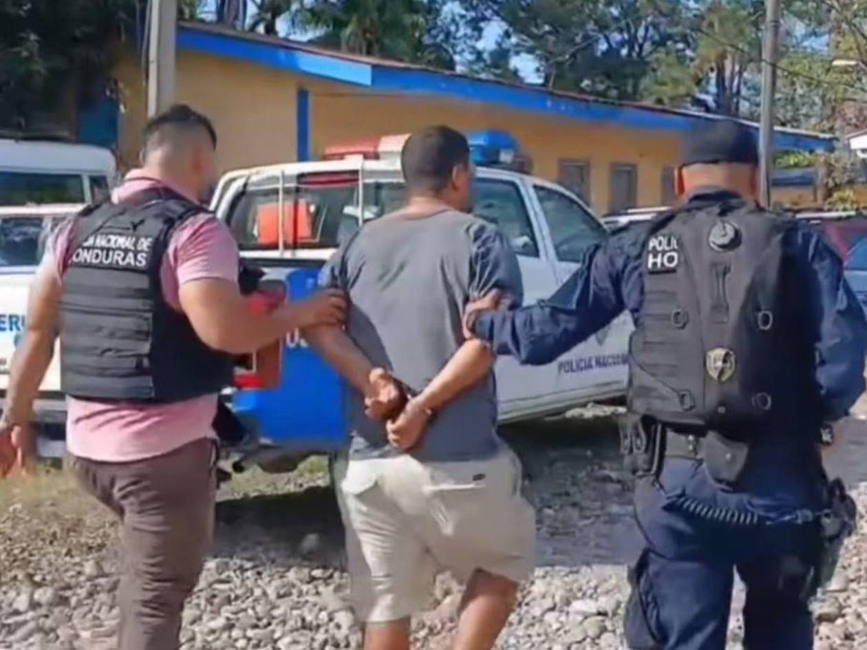 Capturan supuesto asesino de padre e hijo en Olanchito