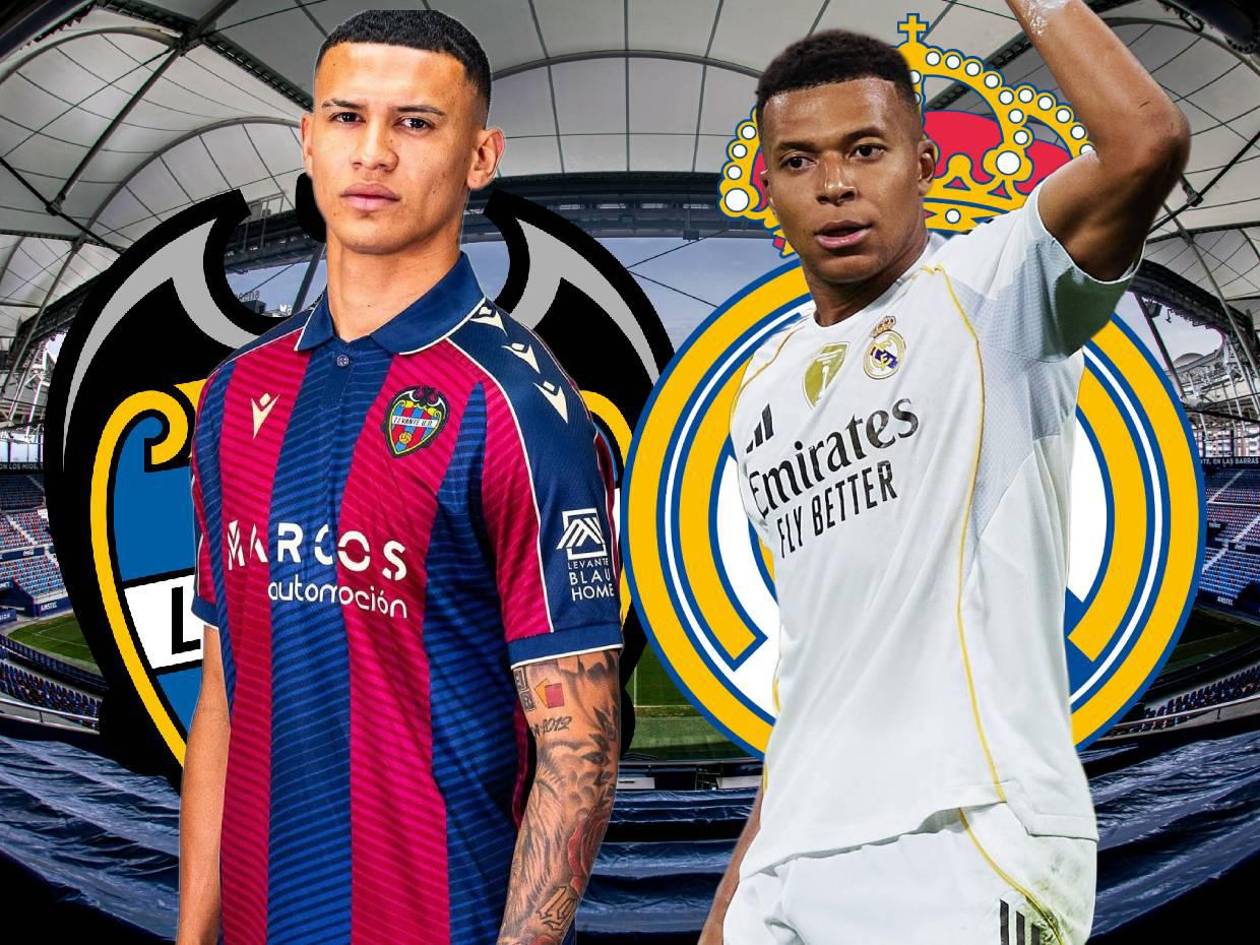 Levante vs Real Madrid EN VIVO: Hora y dónde ver partido de Kervin Arriaga ante los Merengues