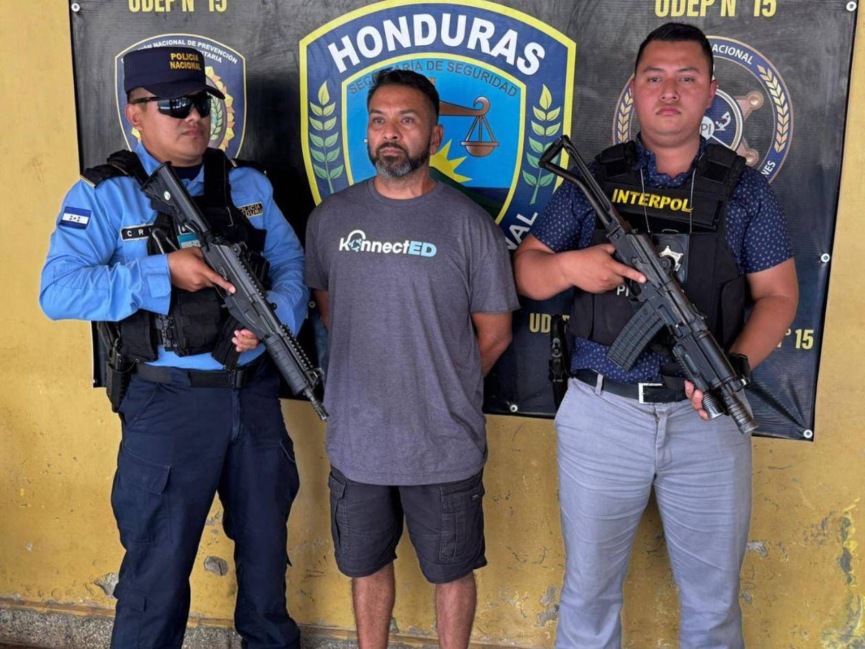 Capturan en Juticalpa a hondureño pedido en extradición por Argentina